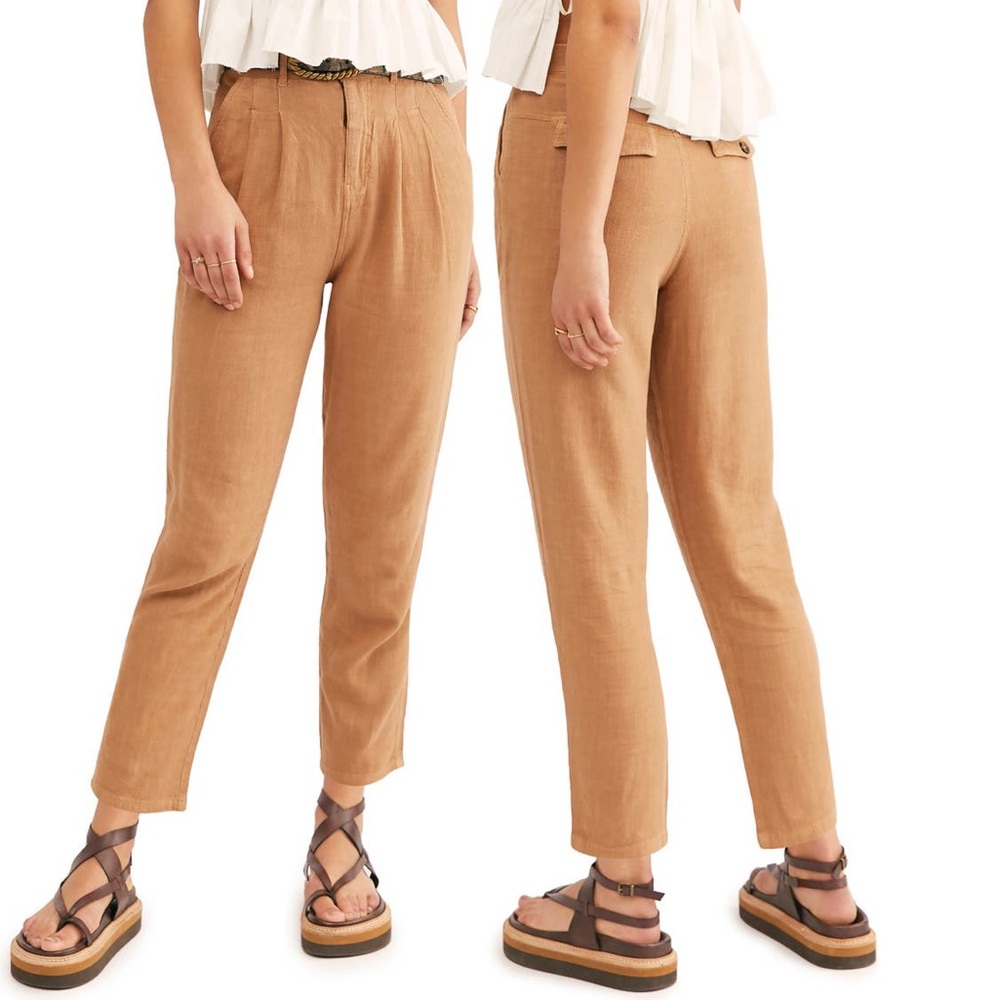 Free People Straight Ankle Pants